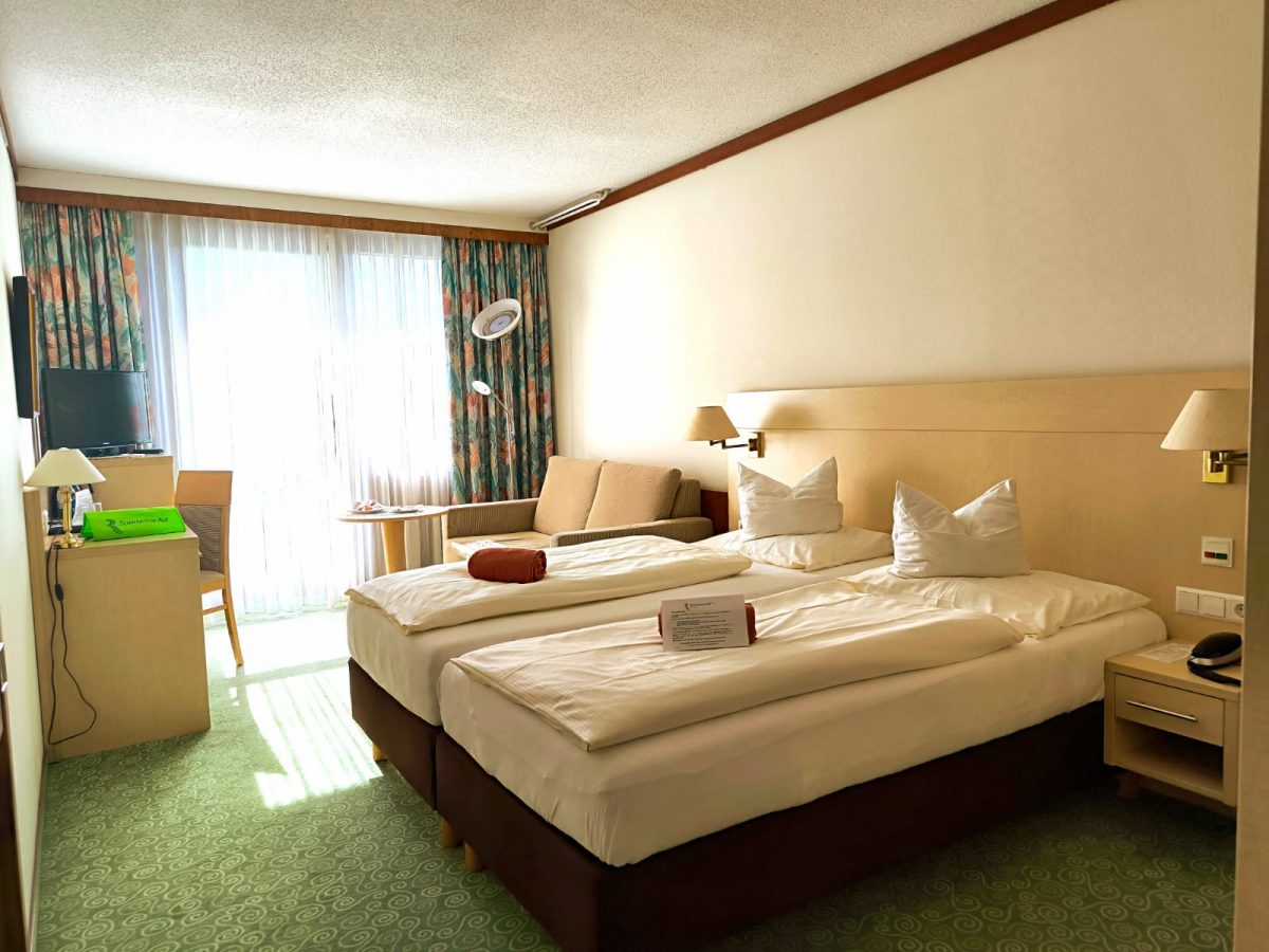 Ein Doppelzimmer